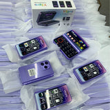 V8pro Dual Screen Folding Flip Function Mobile Phone